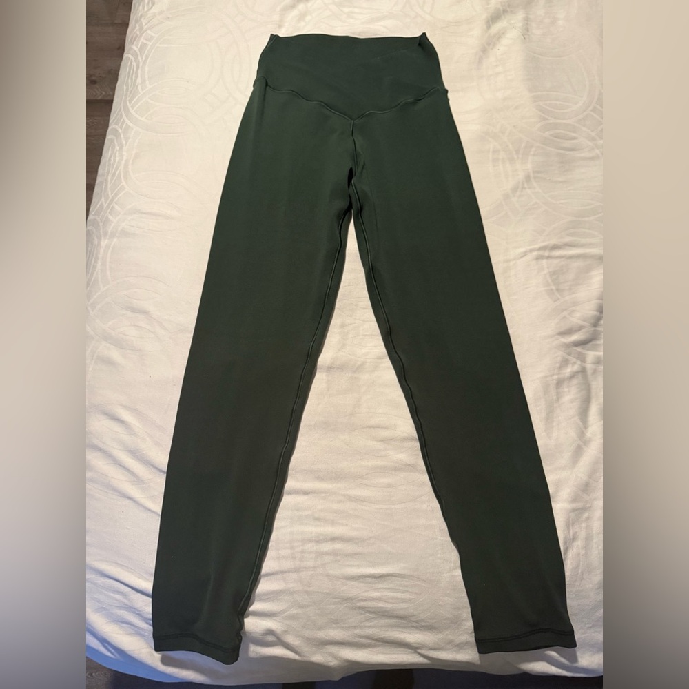 Aerie crossover Offline Green Leggings